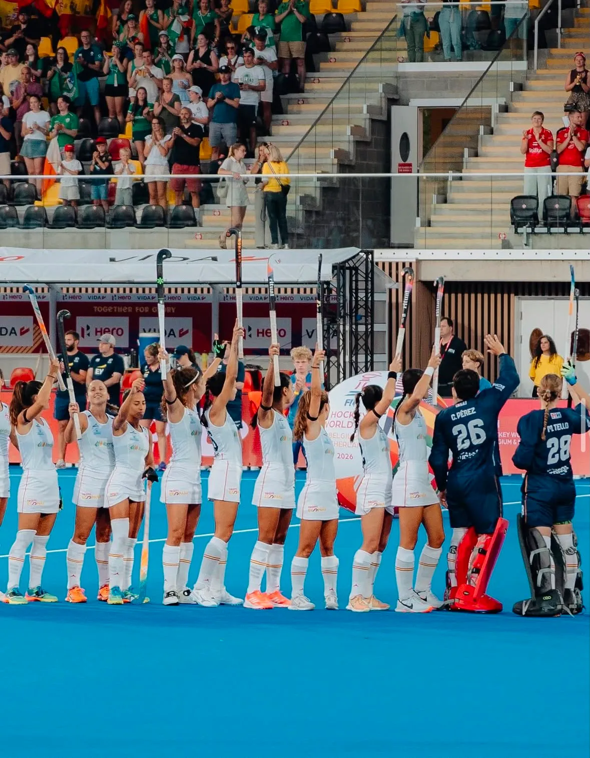 Luciana Molina, la mendocina que juega la Copa del Mundo con España
