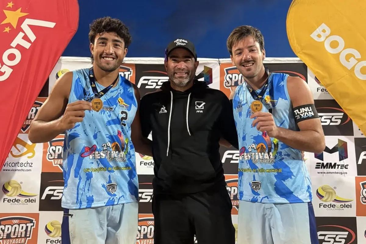 Beach vóley: la dupla Aveiro/Amieva se consagró campeona del Sudamericano