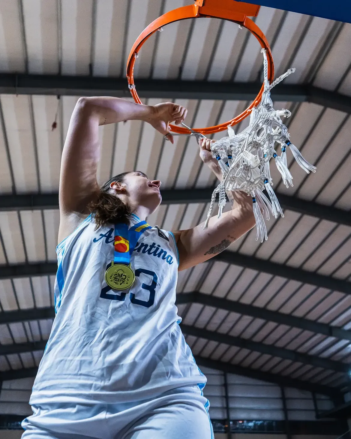 Con Victoria Gauna, Argentina festejó en el Sudamericano femenino