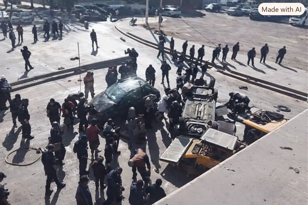 Cayeron dos autos en el Acceso Este: murió una persona