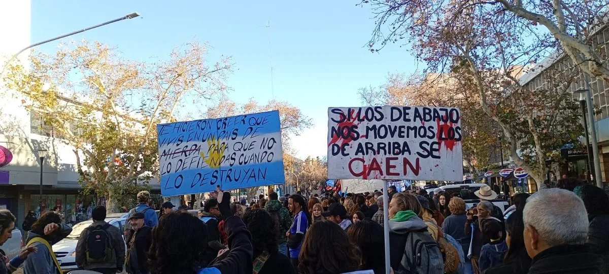 Marcha San Rafael Mendoza