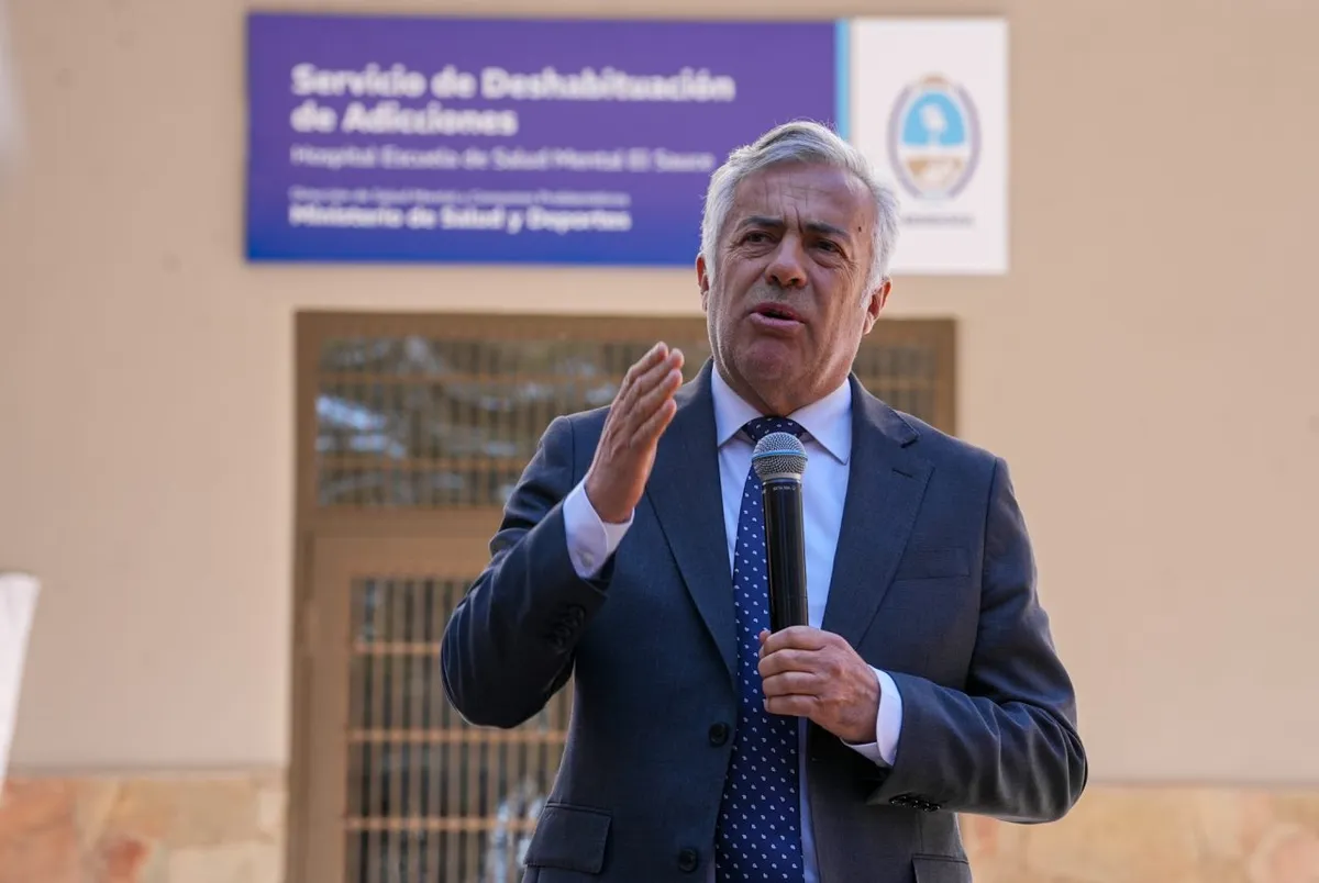El Gobierno de Mendoza inauguró un nuevo servicio para pacientes con adicciones