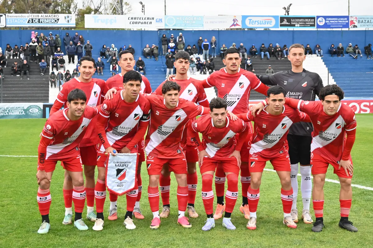 Maipú empató con Almagro y continúa octavo en la Primera Nacional