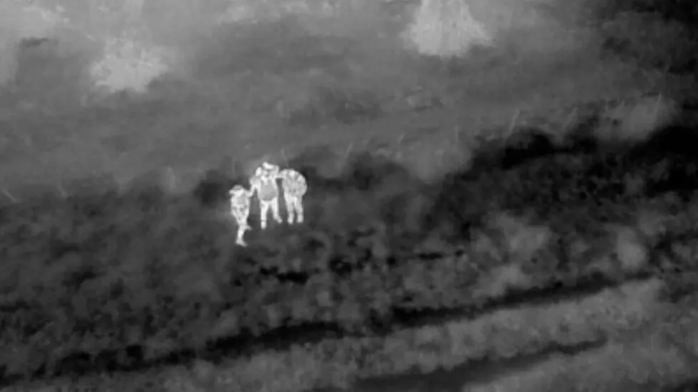 Agredió a su pareja y lo detuvieron gracias a un dron