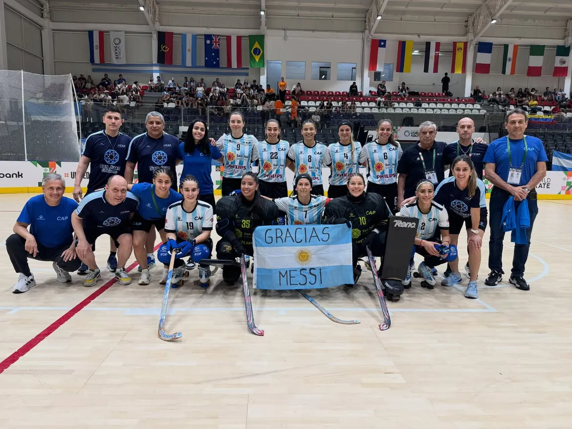 Jornada sin victorias para Argentina en el Mundial de hockey sobre patines